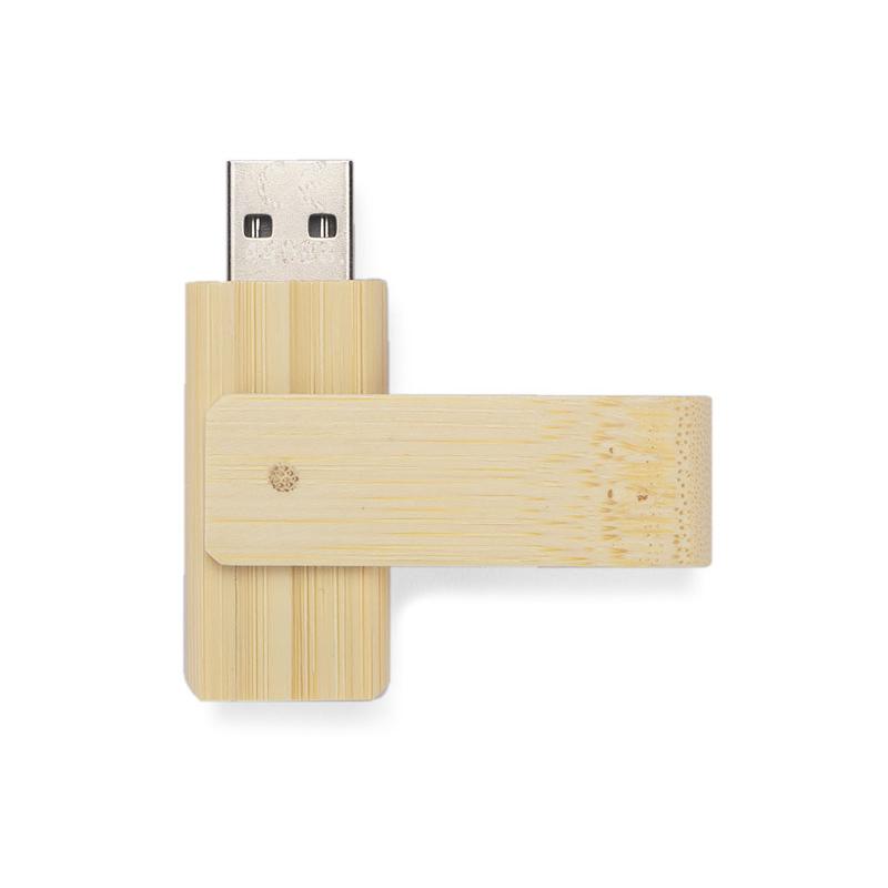 Stick USB Bamboo TWISTER 16 GB maro