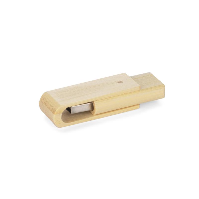 Stick USB Bamboo TWISTER 16 GB maro