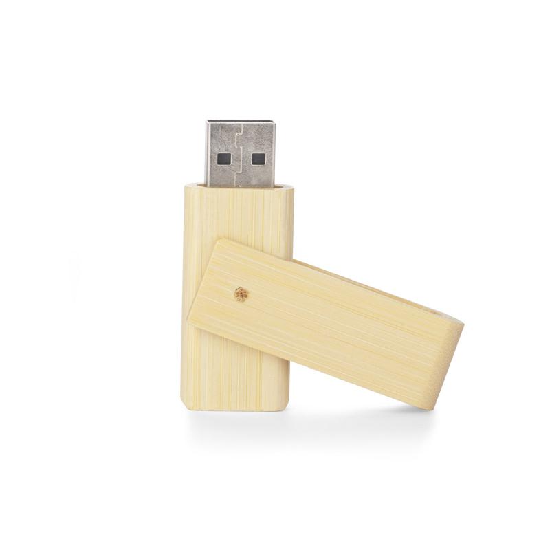 Stick USB Bamboo TWISTER 16 GB maro