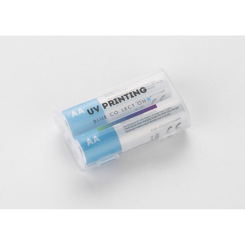 Baterii AA reîncărcabile 1600 mAh transparent