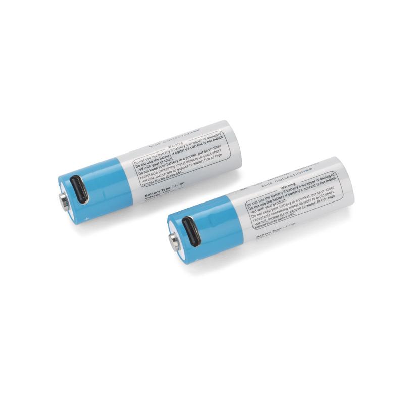 Baterii AA reîncărcabile 1600 mAh transparent