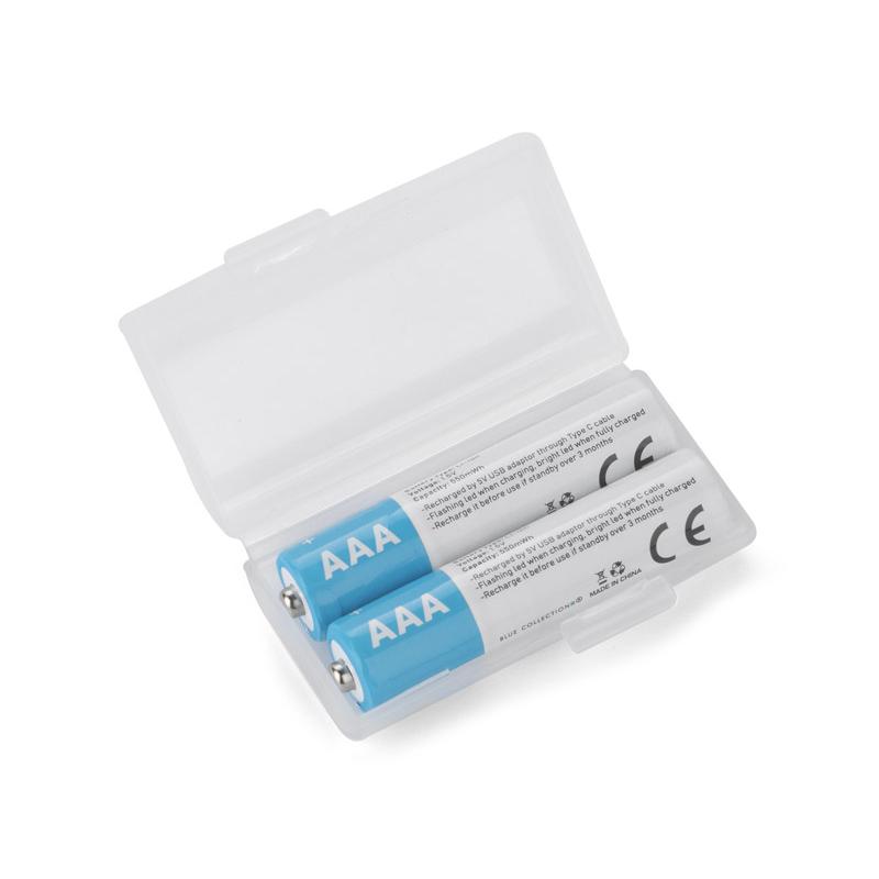 Baterii reîncărcabile AAA 450 mAh transparent