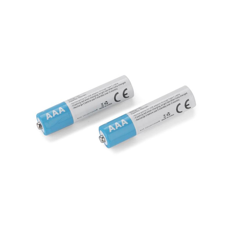 Baterii reîncărcabile AAA 450 mAh transparent