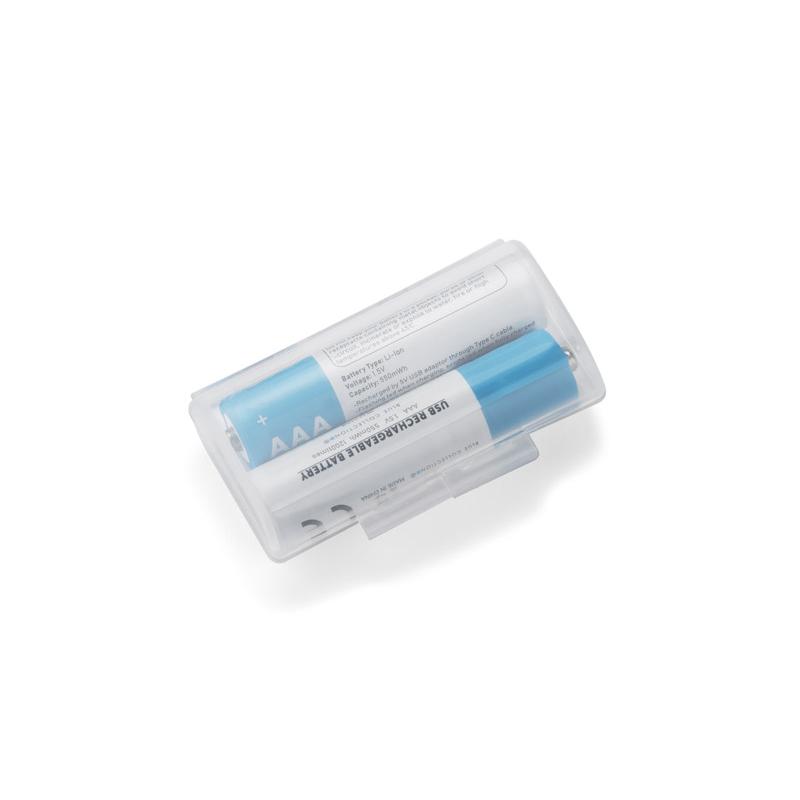 Baterii reîncărcabile AAA 450 mAh transparent