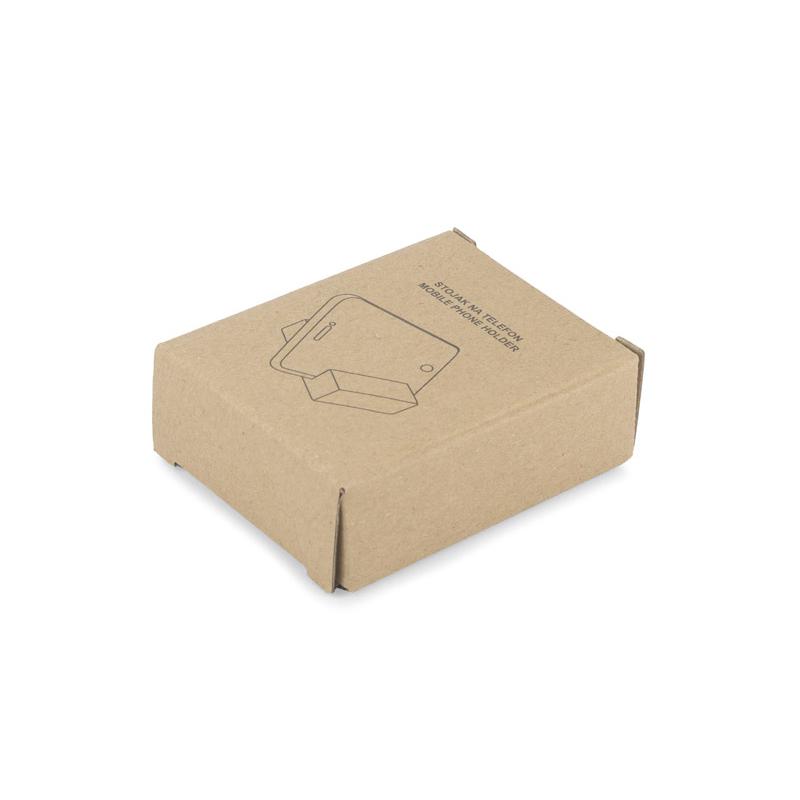 Suport pentru telefon din bambus TILE bej