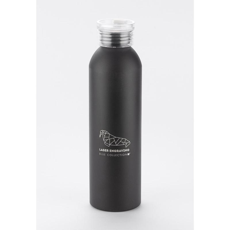 Sticlă din aluminiu ALLUMI 650 ml negru