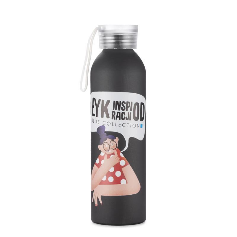 Sticlă din aluminiu ALLUMI 650 ml negru