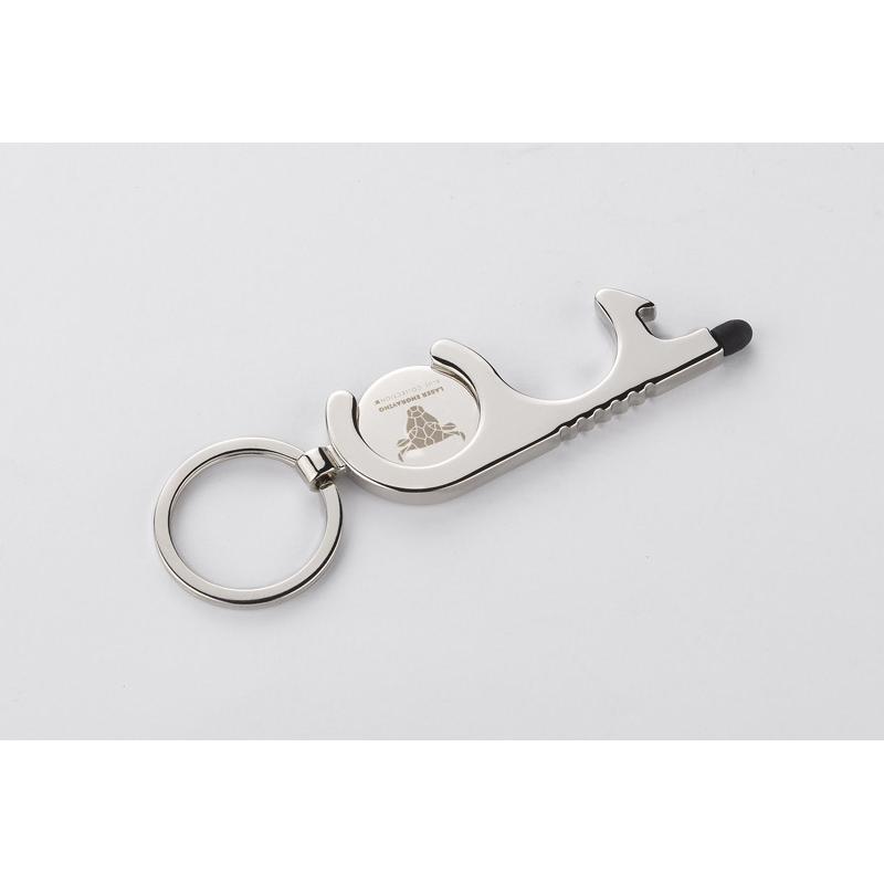 Breloc anti-touch TUS argintiu