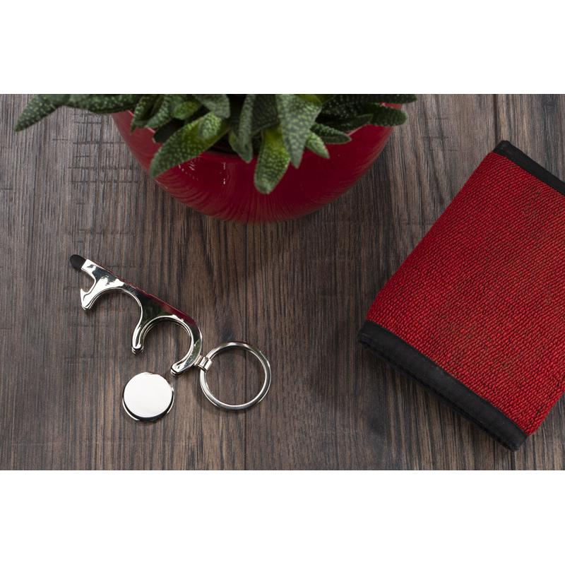 Breloc anti-touch TUS argintiu