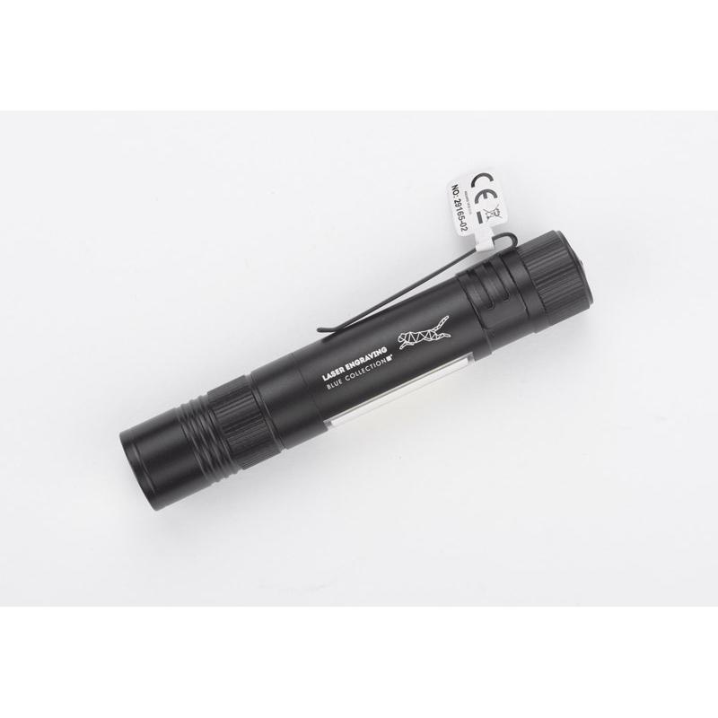 Lanternă COB MAESTRO negru