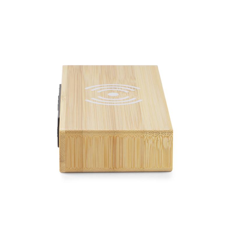 Încărcător wireless ceas de birou INDUCTO maro