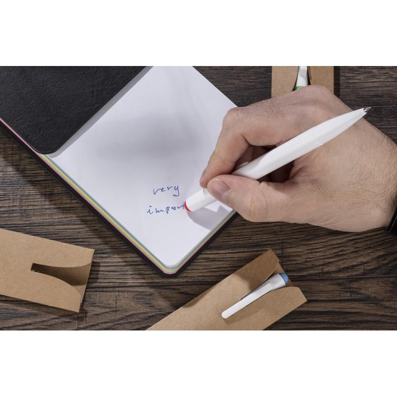 Pix cu bilă și radieră MAZZI verde deschis