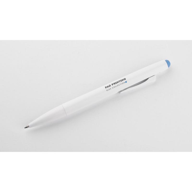 Pix cu bilă și radieră MAZZI albastru deschis