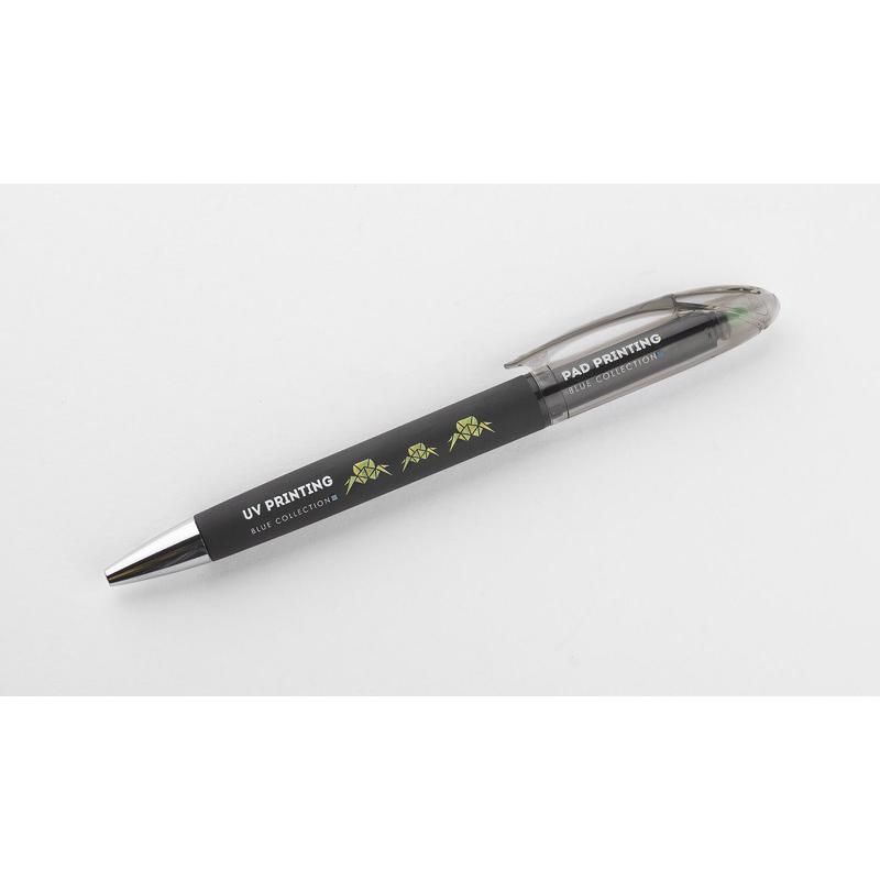 Pix cu bilă cu evidențiator HILIG Verde deschis