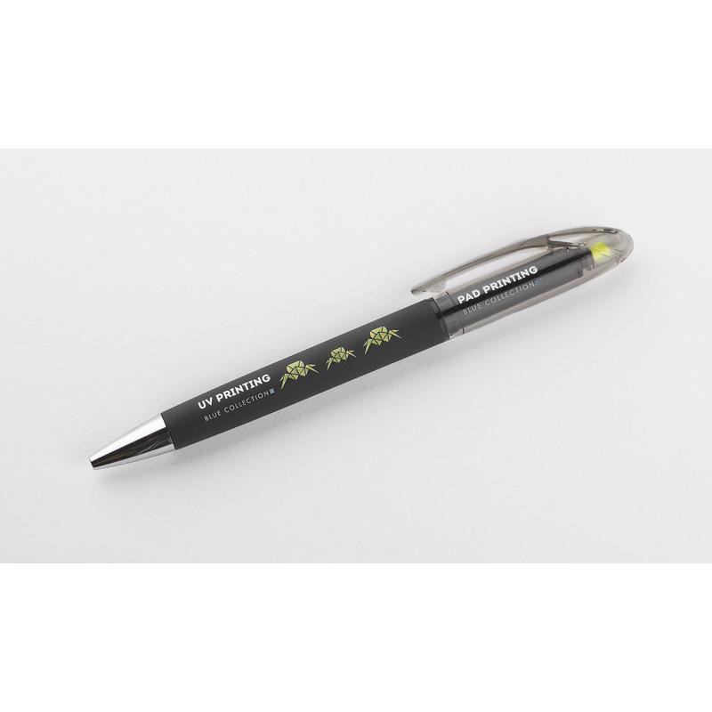 Pix cu bilă cu evidențiator HILIG galben