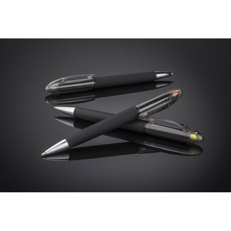 Pix cu bilă cu evidențiator HILIG galben