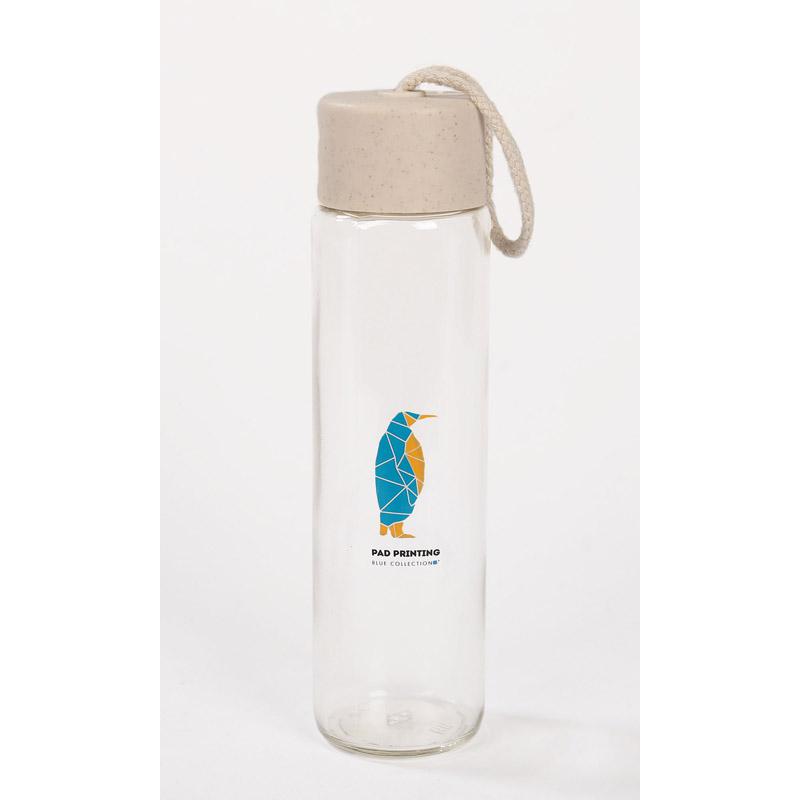 Sticlă de sticlă SKINNY 350 ml bej