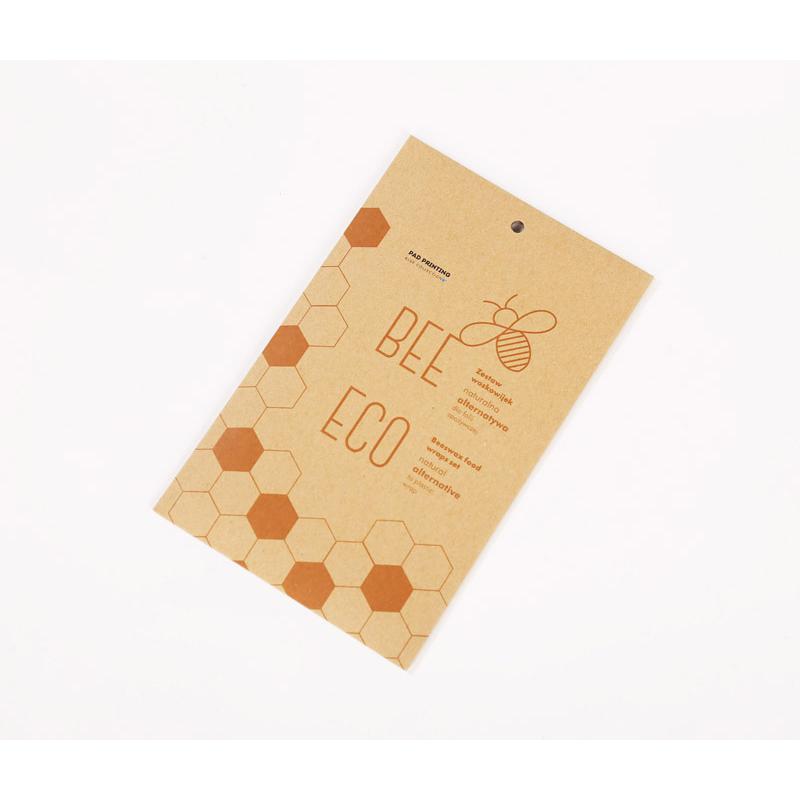 Set de ambalaje pentru alimente din ceară de albine BEES multicolor