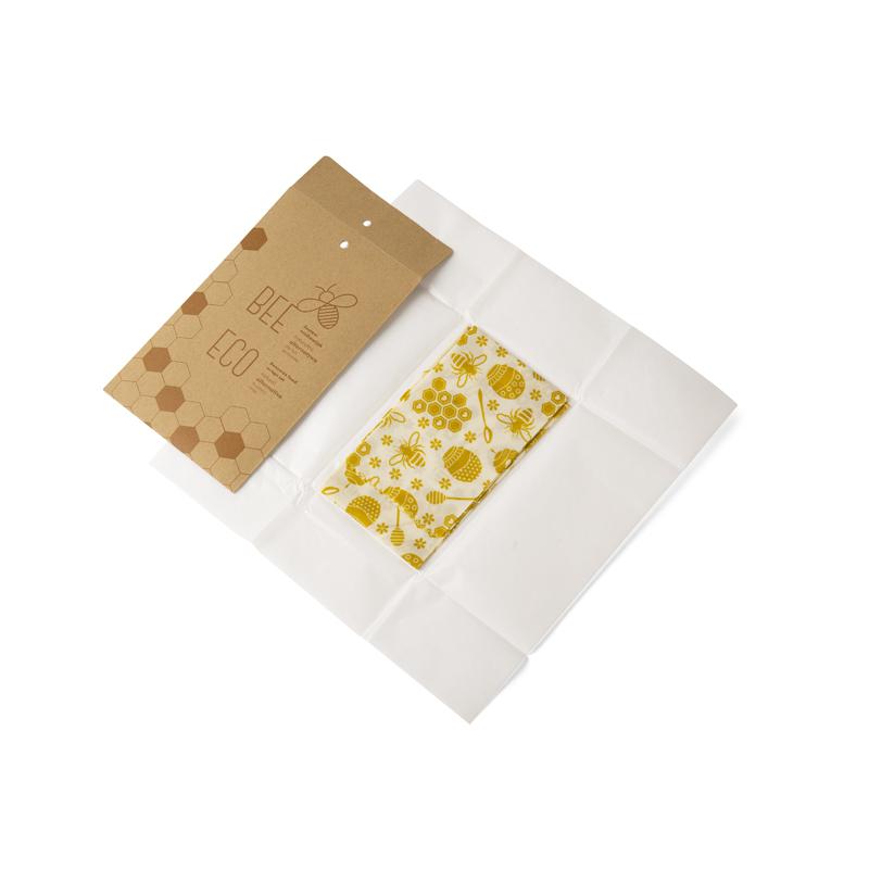 Set de ambalaje pentru alimente din ceară de albine BEES multicolor