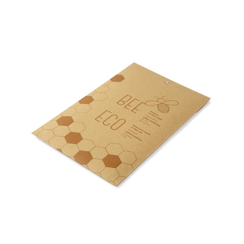 Set de ambalaje pentru alimente din ceară de albine BEES multicolor