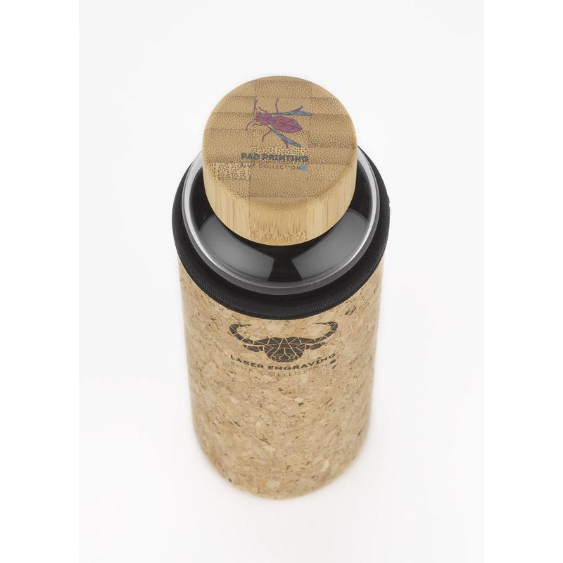 Sticlă de sticlă VENI 550 ml transparent