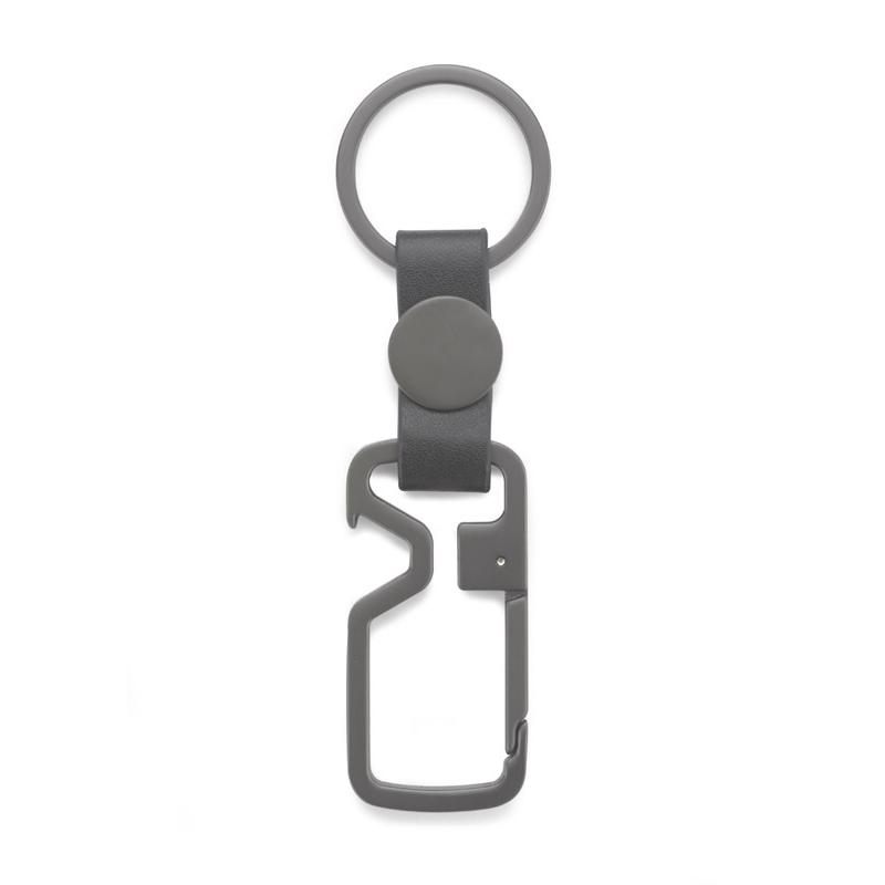 Breloc HILLE gri carbon