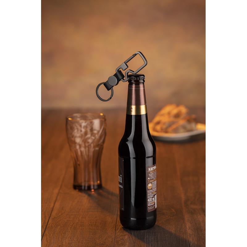 Breloc HILLE gri carbon