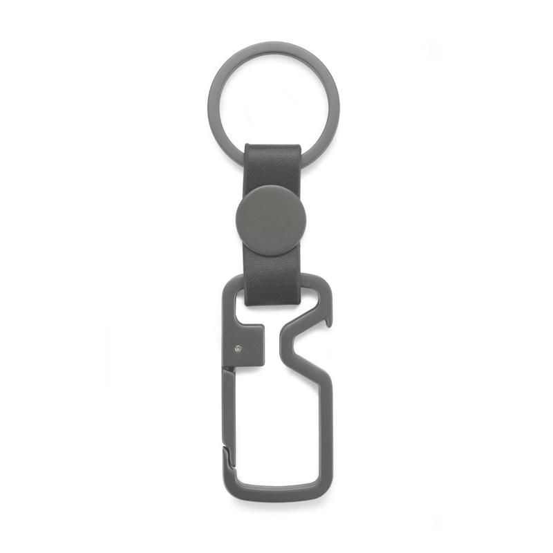 Breloc HILLE gri carbon