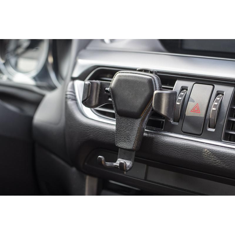 Suport auto pentru telefon CUERO negru