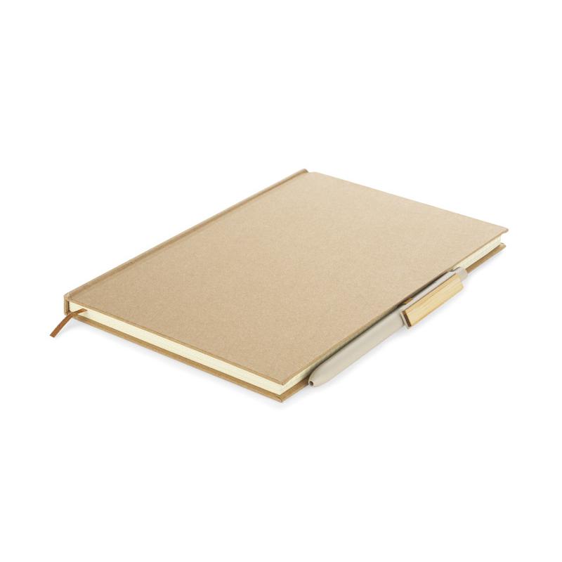 Carnet de notițe RITTO A5 cu un pix maro