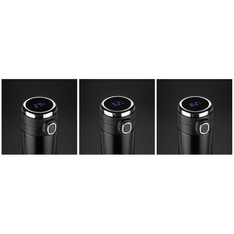 Cană de călătorie FOKS 420 ml negru