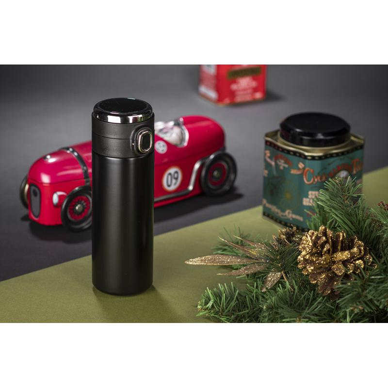 Cană de călătorie FOKS 420 ml negru