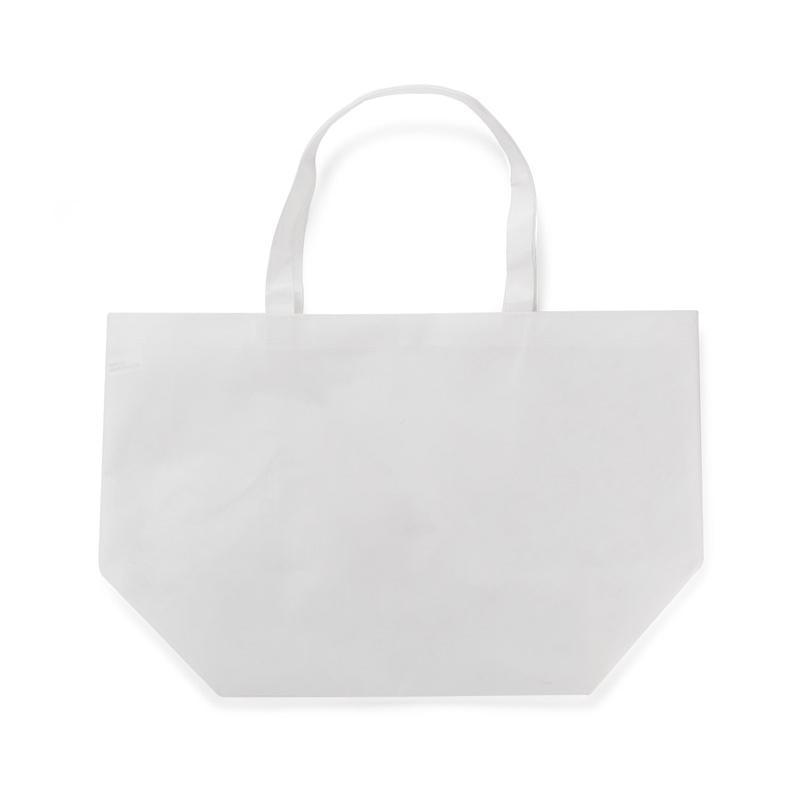 Geantă de cumpărături RPET TEAR alb