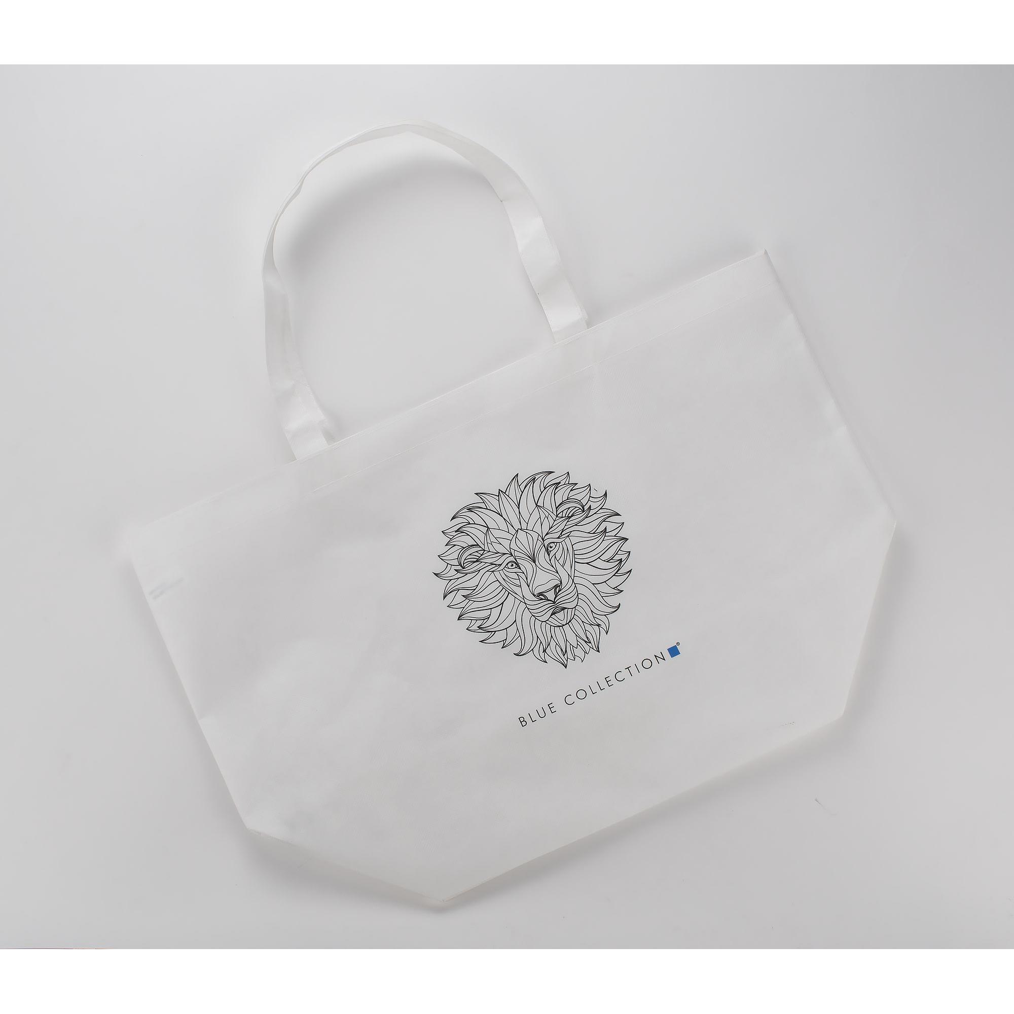 Geantă de cumpărături RPET TEAR alb