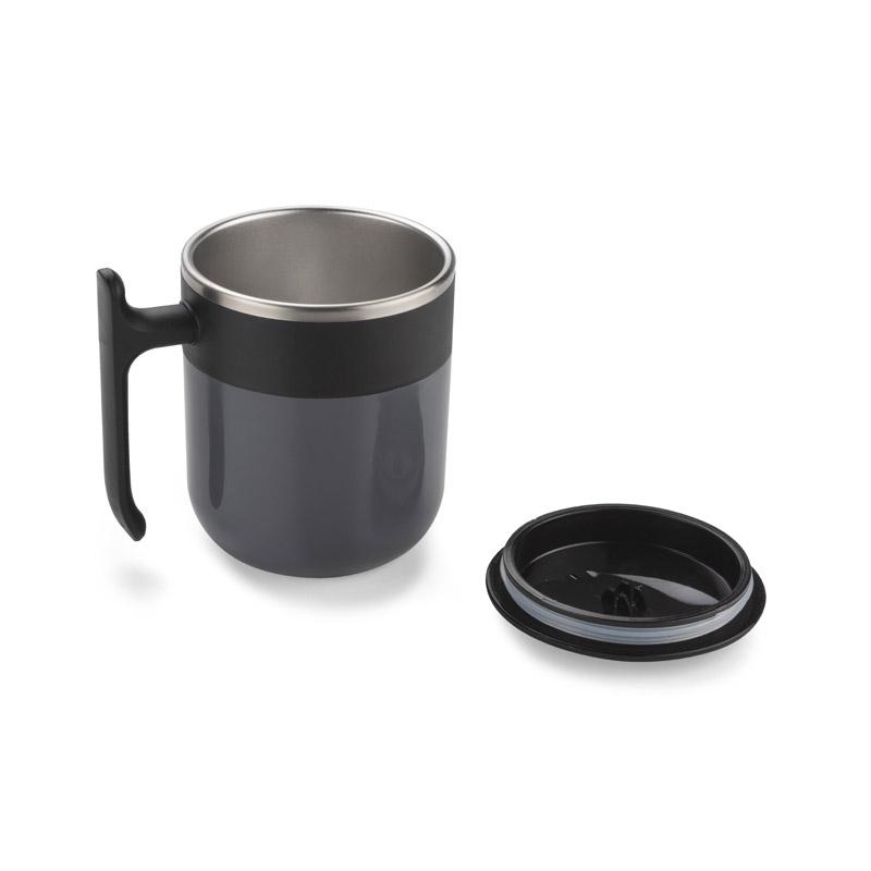 Cană de călătorie MOL 300 ml gri carbon