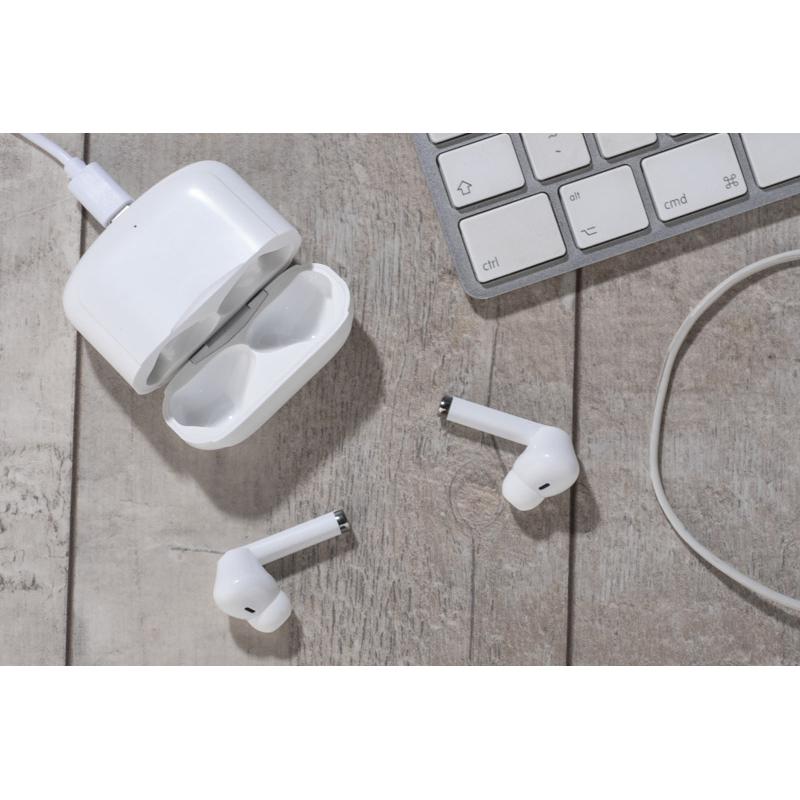 Căști wireless NIDIO Alb