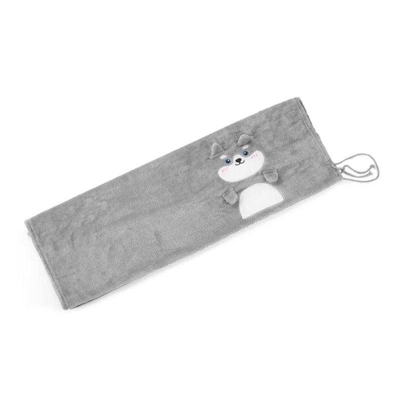 Pătură din fleece WOOLY gri