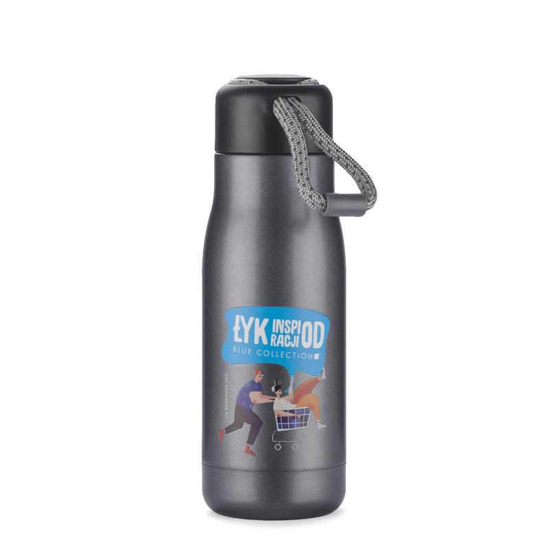 Termos de călătorie ROSA 350 ml gri carbon