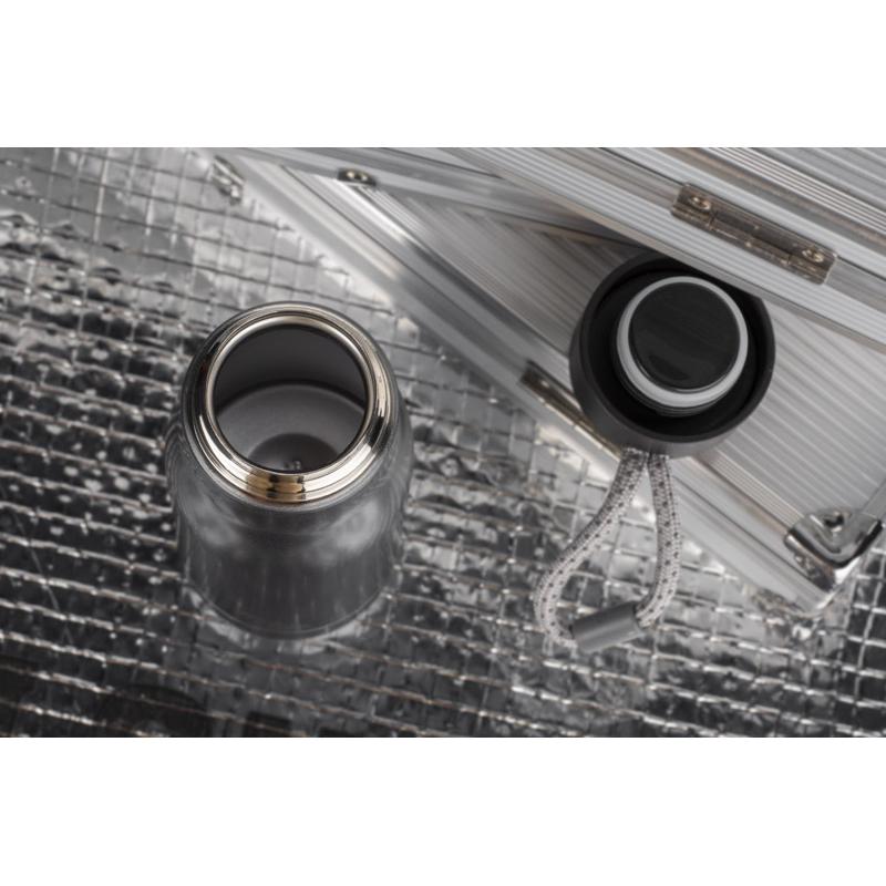 Termos de călătorie ROSA 350 ml gri carbon