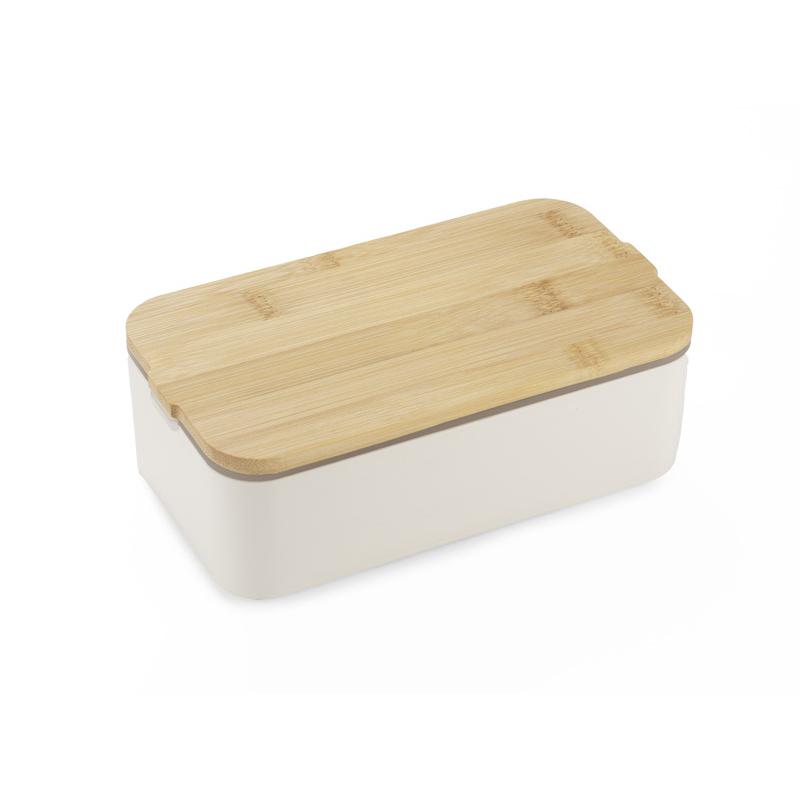 Caserolă pentru alimente SINGLE 650 ml alb