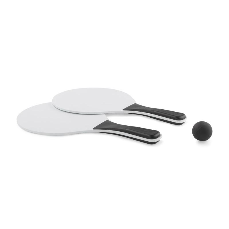 Set de palete de plajă TINES Negru