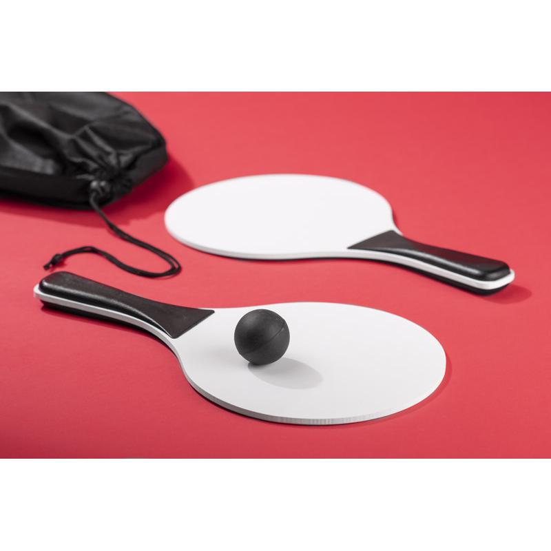 Set de palete de plajă TINES Negru