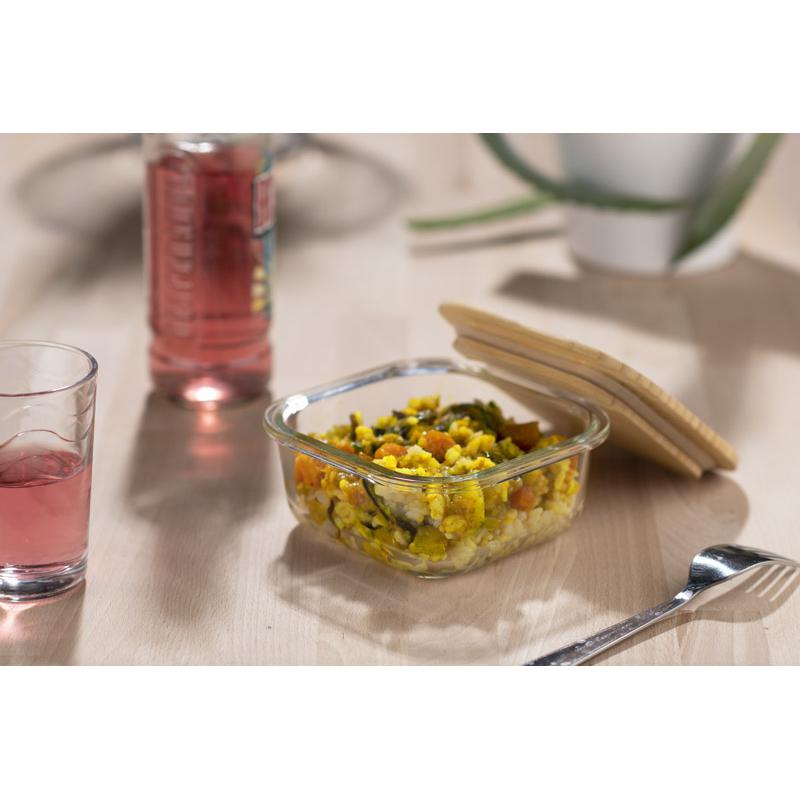 Caserolă din sticlă SOLA 350 ml transparent