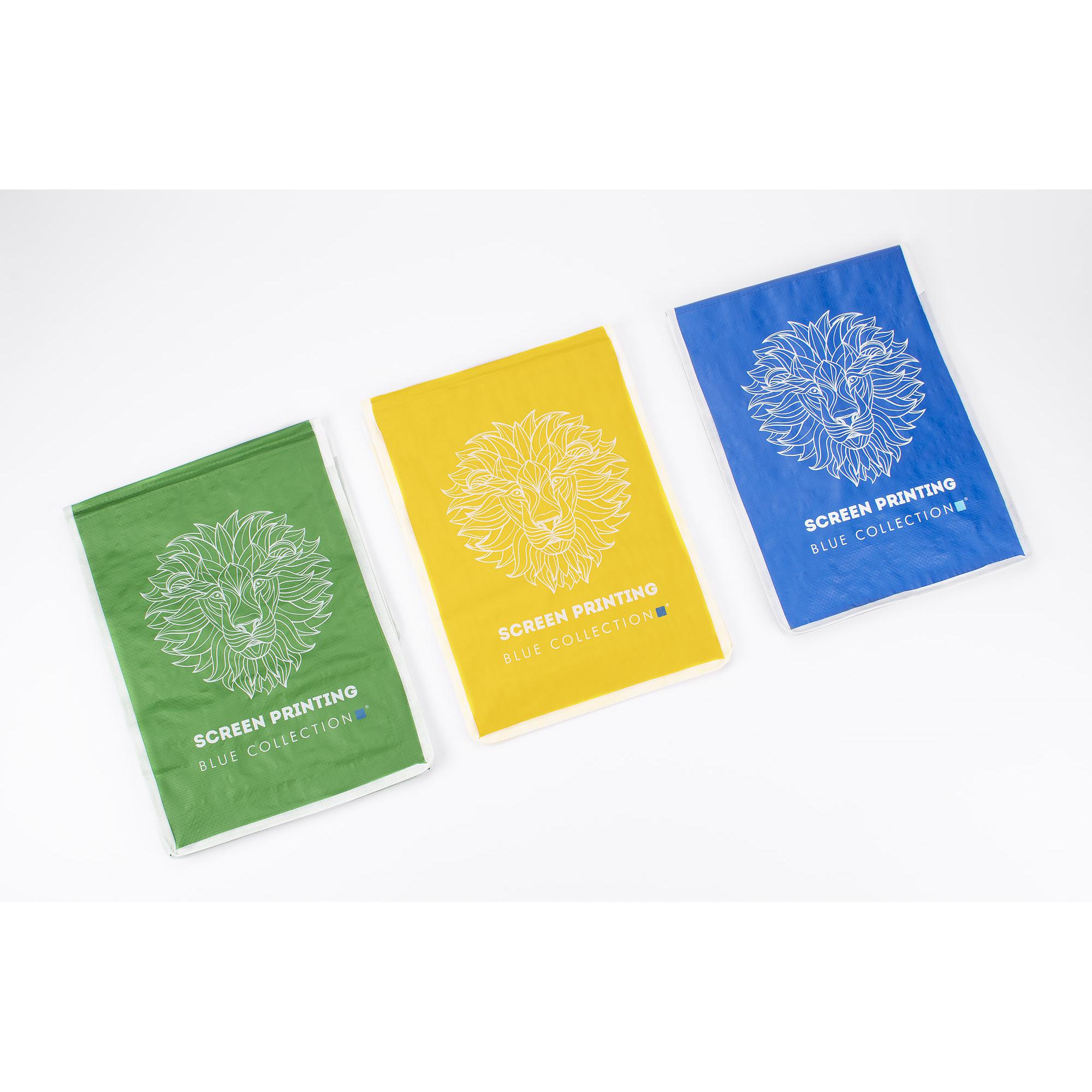 Sacoșe pentru reciclare multicolor