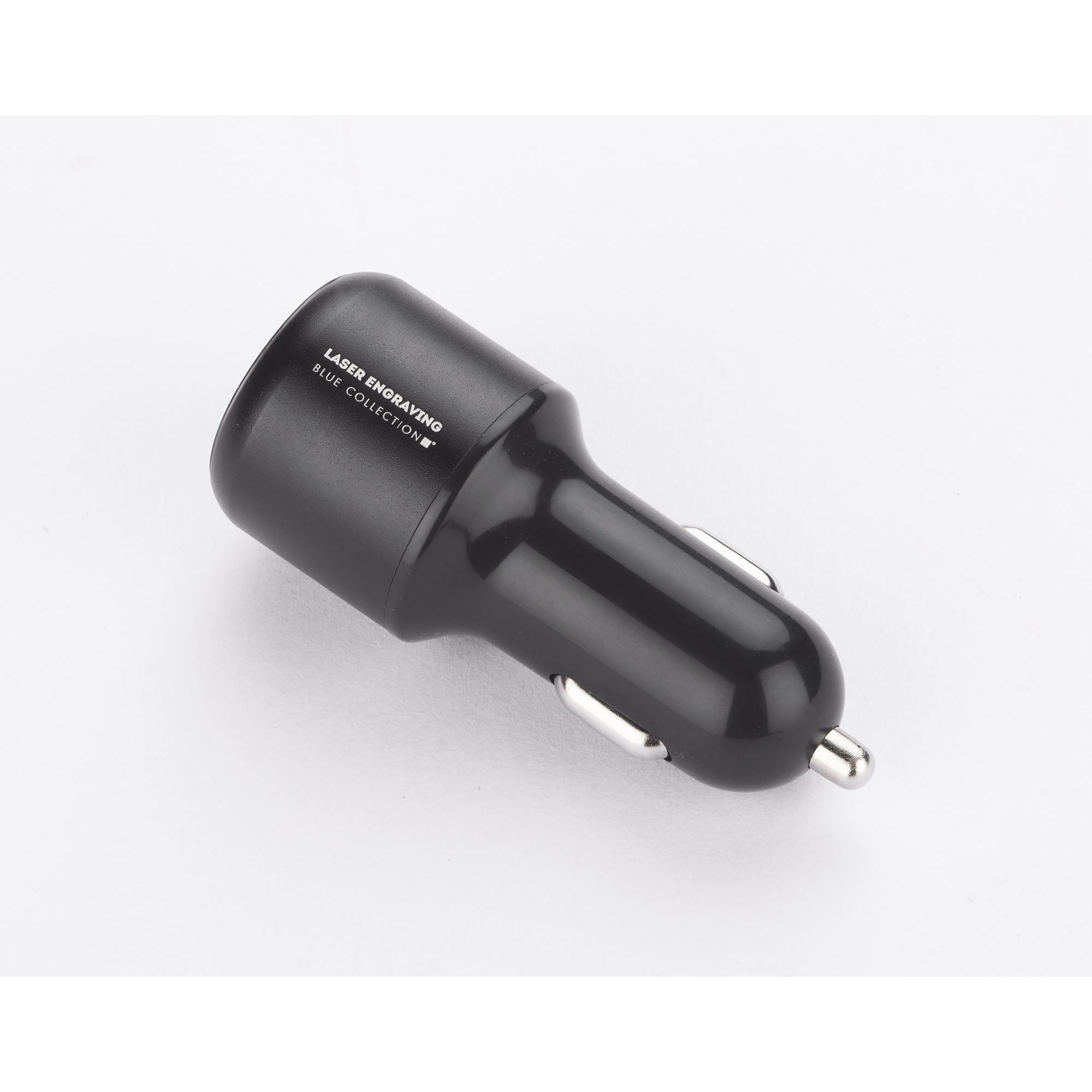 Încărcător auto SPIDO negru