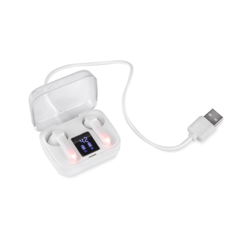 Căști wireless TRUVI alb