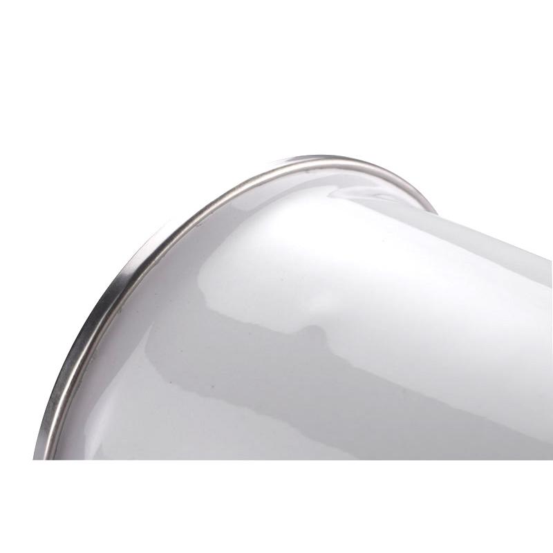 Cană emailată SUBLIM 380 ml Alb