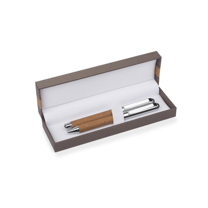 Set de scris OHIO maro