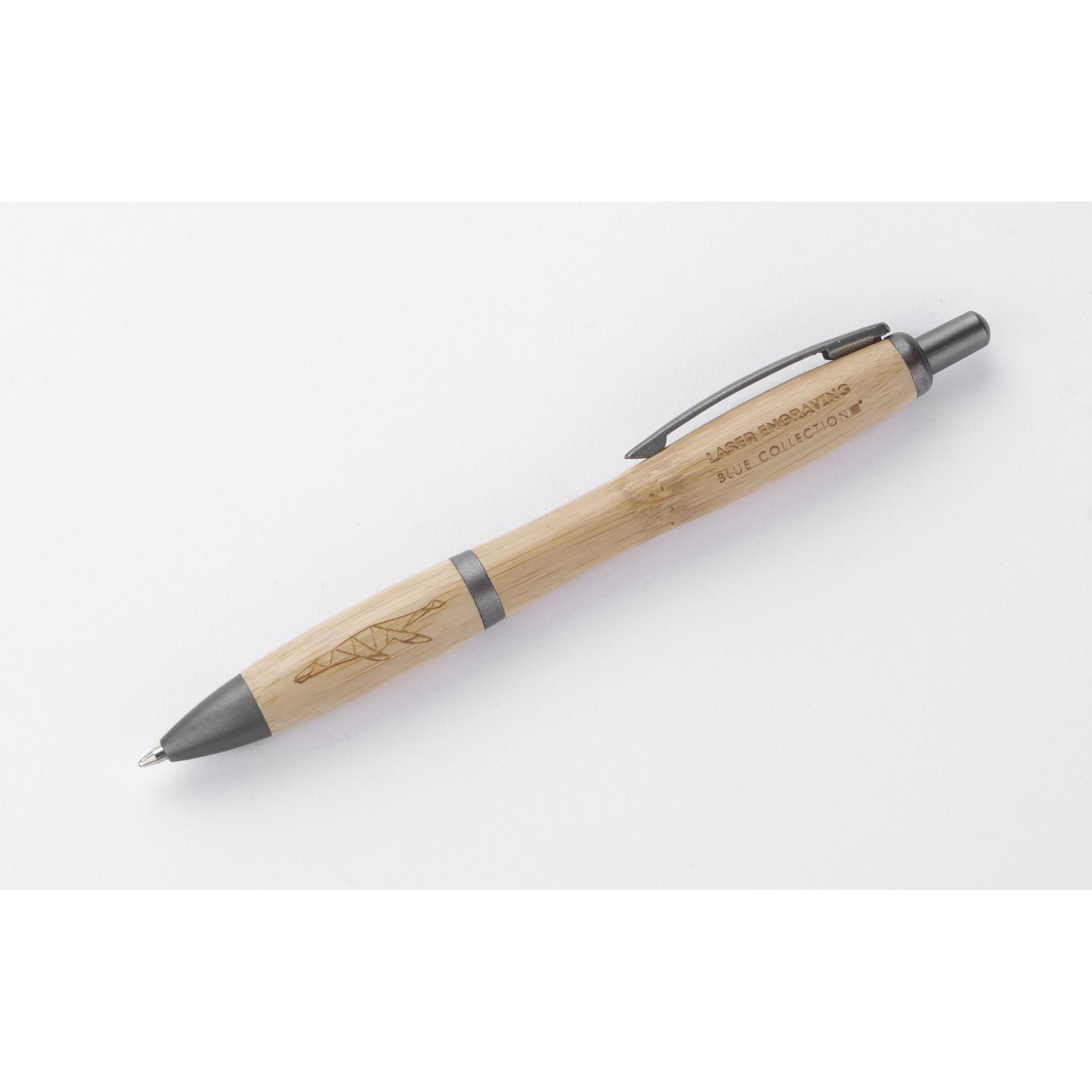 Pix cu bilă Bamboo SIGO maro