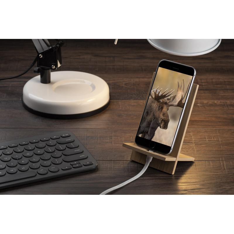 Suport mobil din bambus RAGA maro